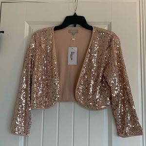 NWT Rose Gold Jacket